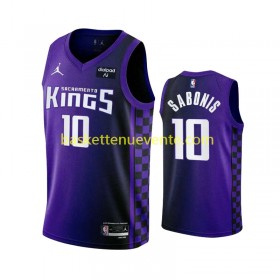 Maillot Basket Sacramento Kings DOMANTAS SABONIS 10 Jordan Statement Edition 2023-2024 Violet Swingman - Homme